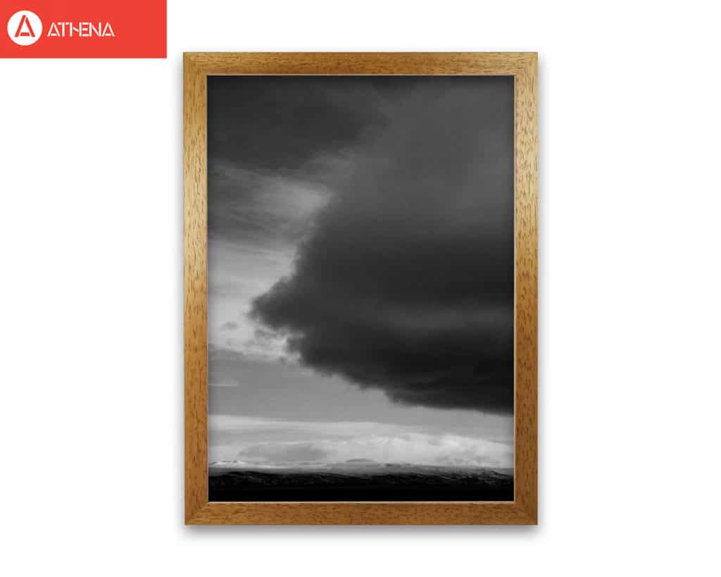 Minimal landscape fine art print by orara studio