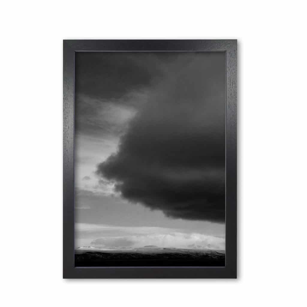 Minimal landscape fine art print by orara studio