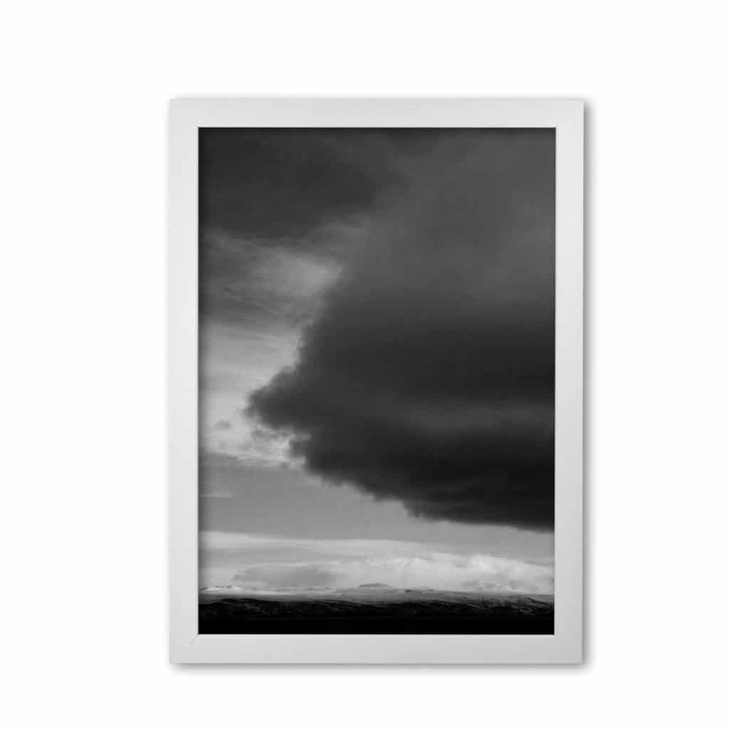 Minimal landscape fine art print by orara studio