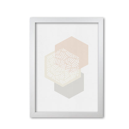 Minimalist geometric i fine art print by orara studio