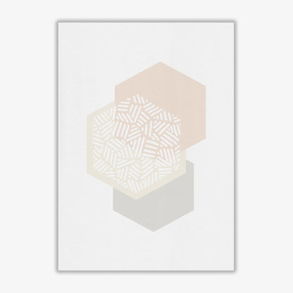 Minimalist geometric i fine art print by orara studio