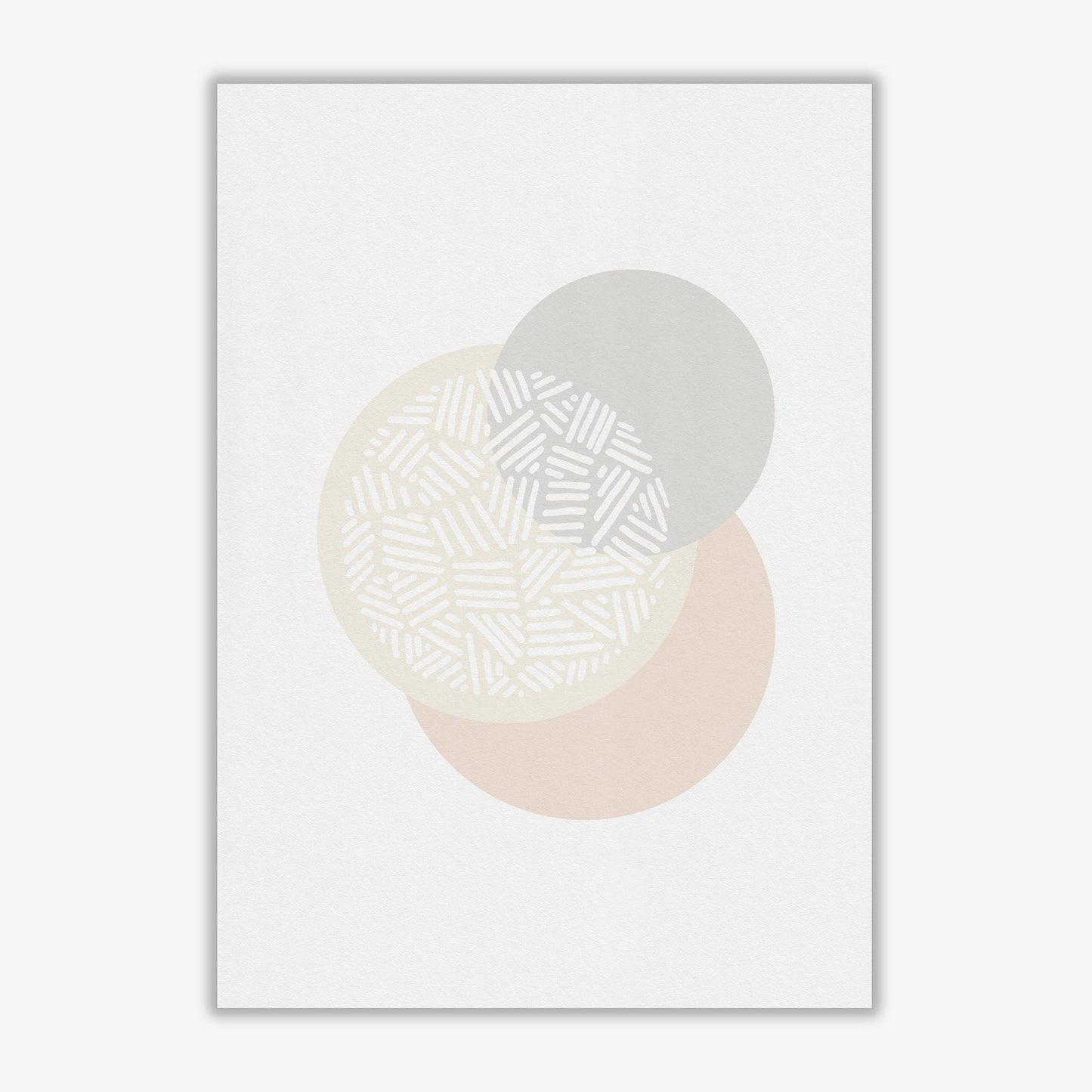 Minimalist geometric iv fine art print by orara studio