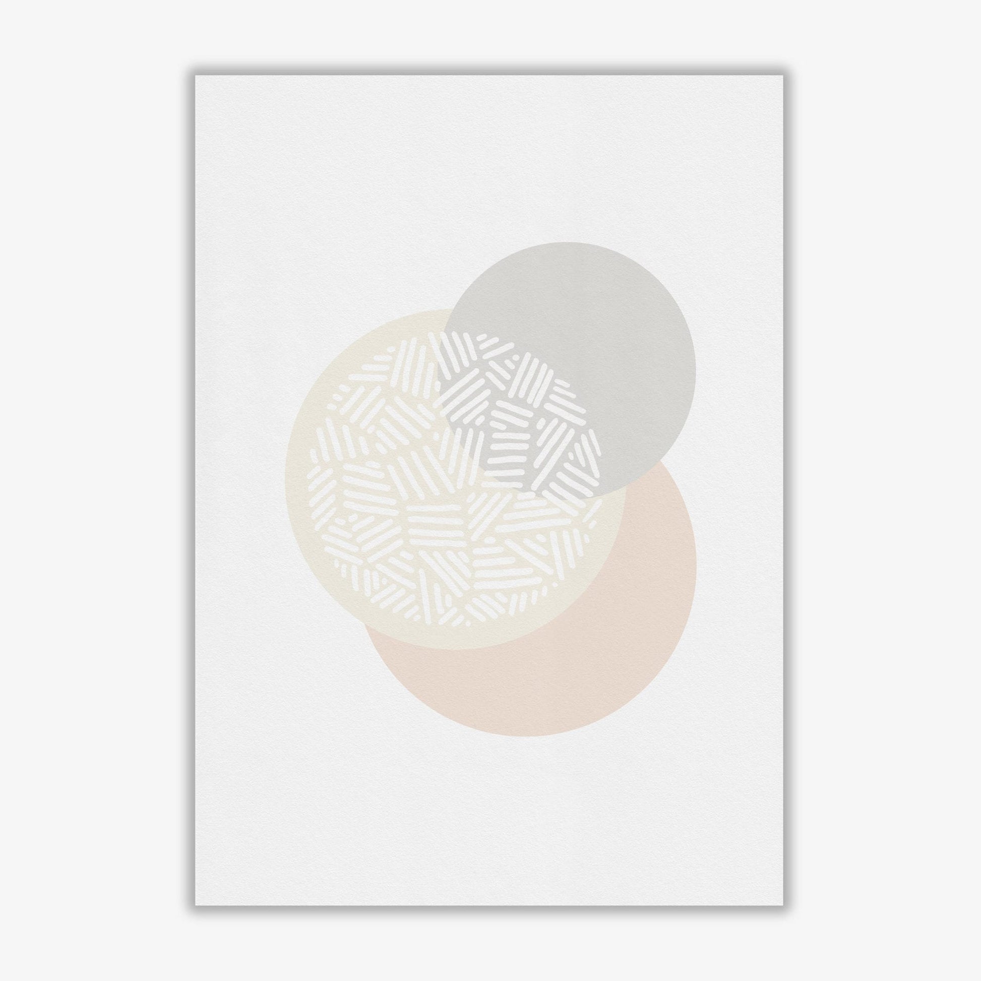 Minimalist geometric iv fine art print by orara studio