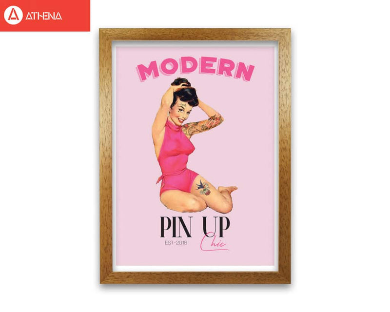Modern pin up girl modern fine art print