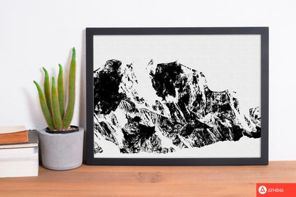 Mountains ii fine art print by orara studio, framed botanical &#038; nature art print
