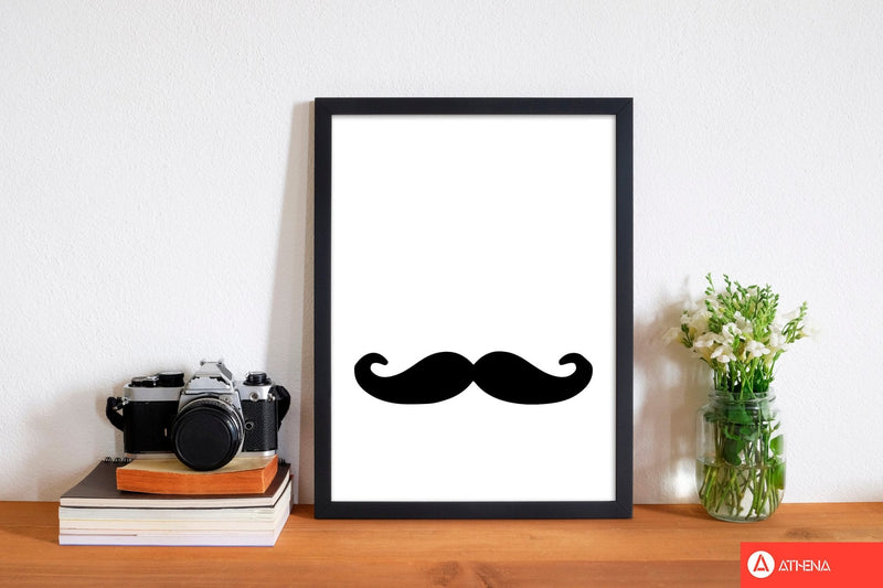 Moustache modern fine art print