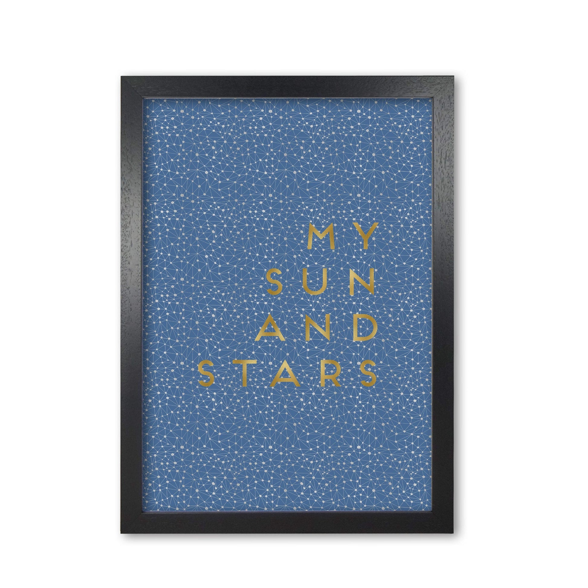 My sun &#038; stars fine art print by orara studio