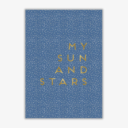My sun &#038; stars fine art print by orara studio