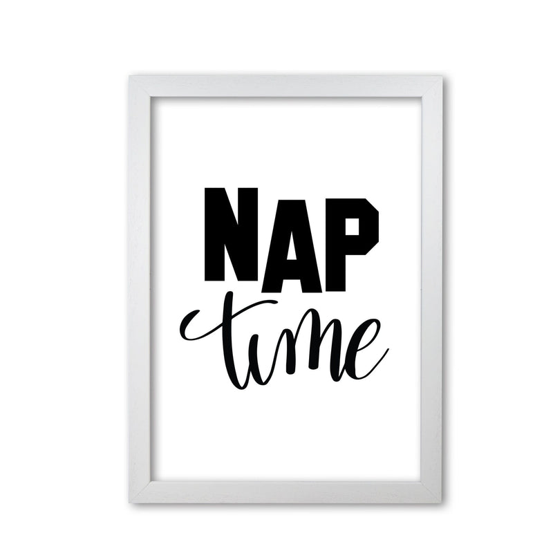 Nap time black modern fine art print, framed typography wall art