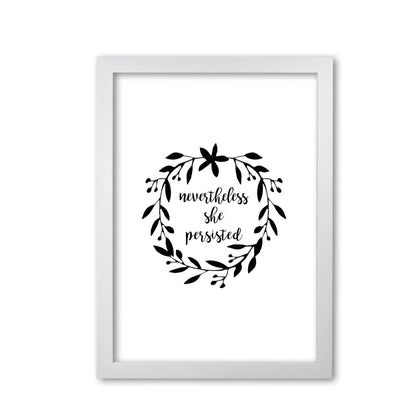 Nevertheless she persisted illustration fine art print by orara studio