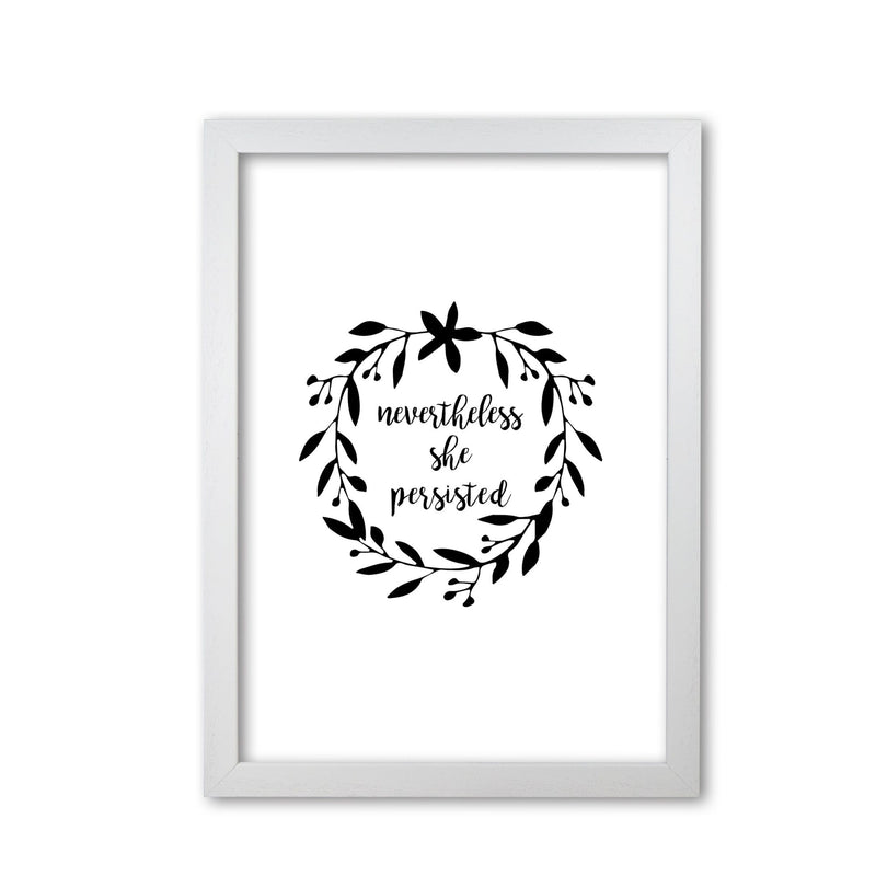 Nevertheless she persisted illustration fine art print by orara studio