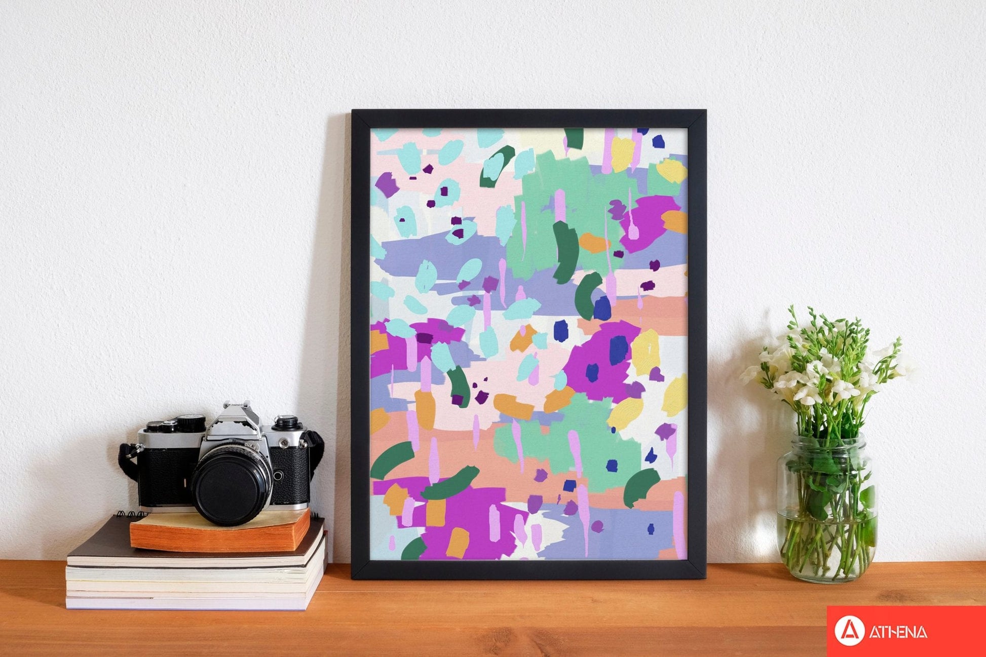 Oil abstract i fine art print by orara studio