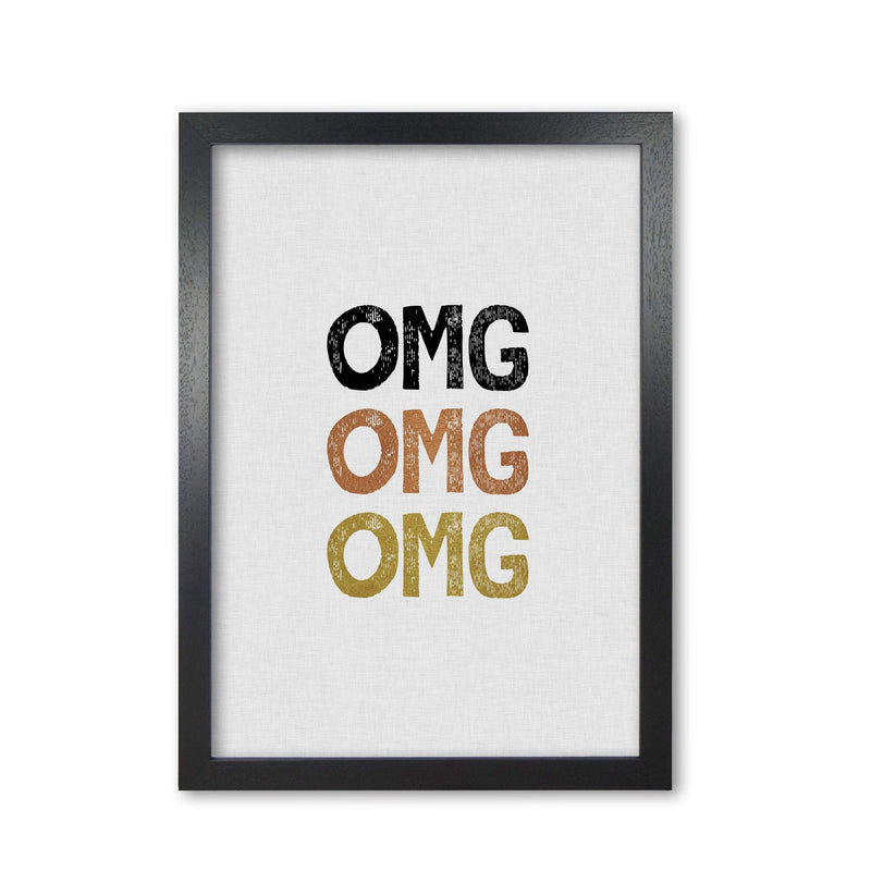 Omg funny quote fine art print by orara studio