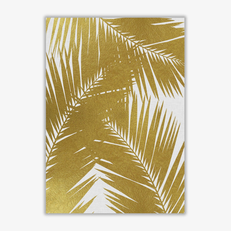 Palm leaf gold iii fine art print by orara studio, framed botanical &