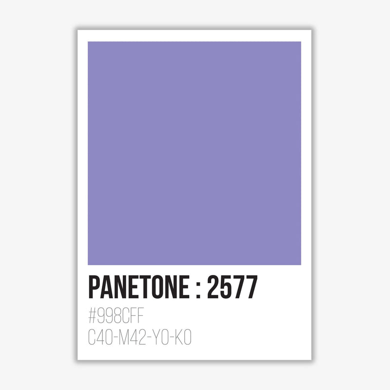 Panetone colours 2577 modern fine art print
