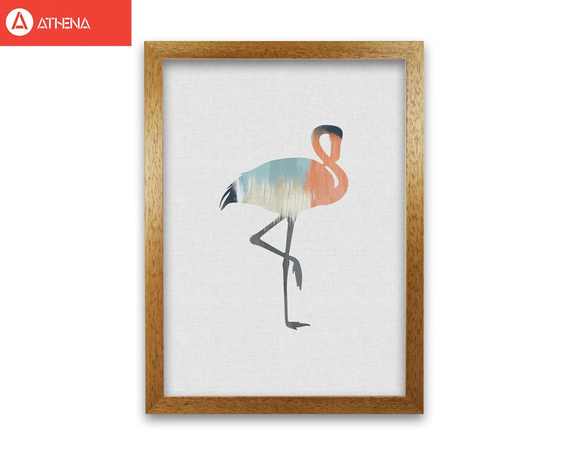 Pastel flamingo fine art print by orara studio