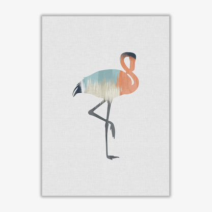 Pastel flamingo fine art print by orara studio