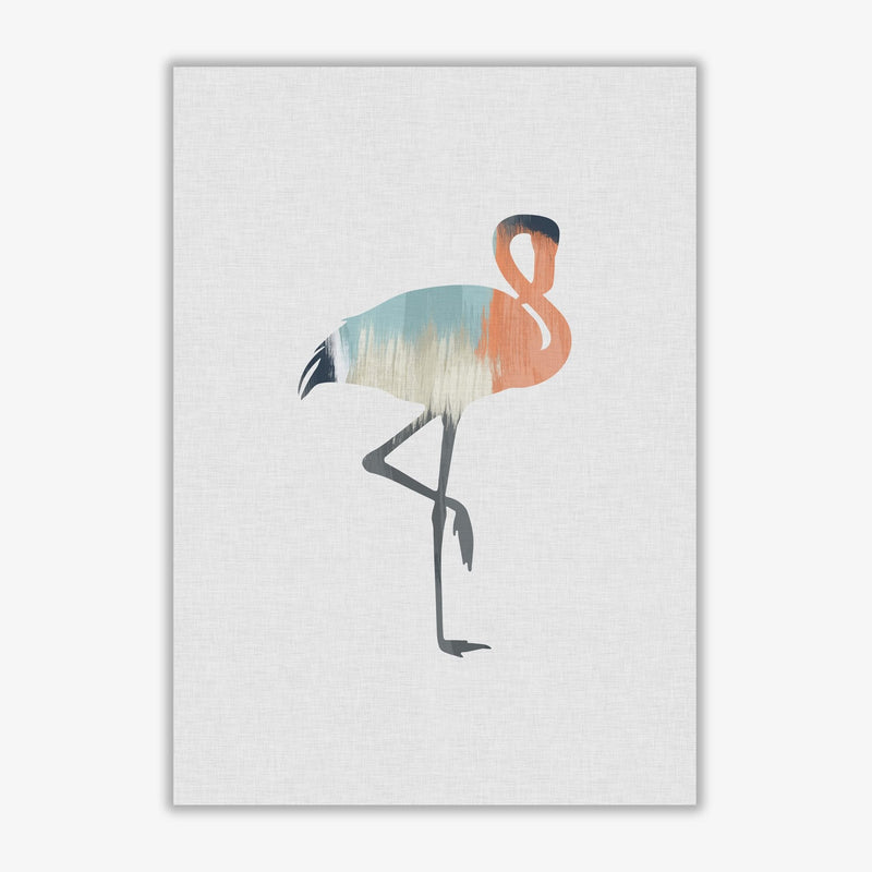 Pastel flamingo fine art print by orara studio