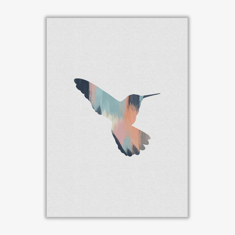 Pastel hummingbird ii fine art print by orara studio