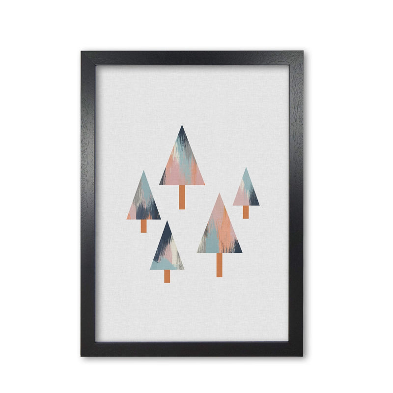 Pastel trees fine art print by orara studio, framed botanical &