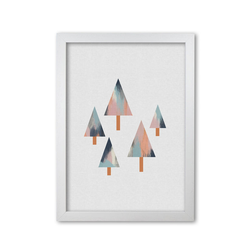 Pastel trees fine art print by orara studio, framed botanical &
