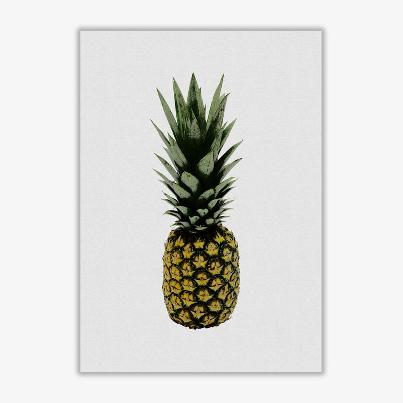 Pineapple fine art print by orara studio, framed kitchen wall art