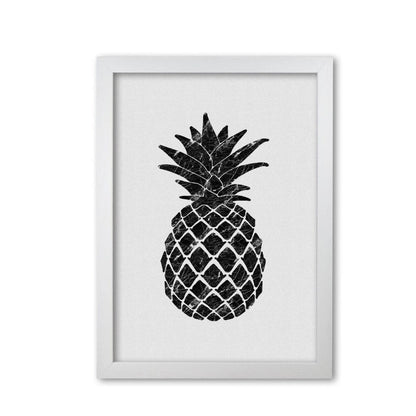 Pineapple marble fine art print by orara studio, framed kitchen wall art