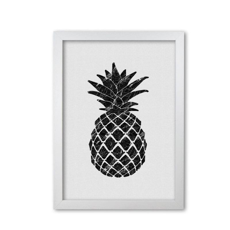 Pineapple marble fine art print by orara studio, framed kitchen wall art