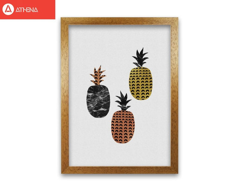 Pineapples fine art print by orara studio, framed kitchen wall art