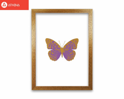 Purple butterfly fine art print by orara studio