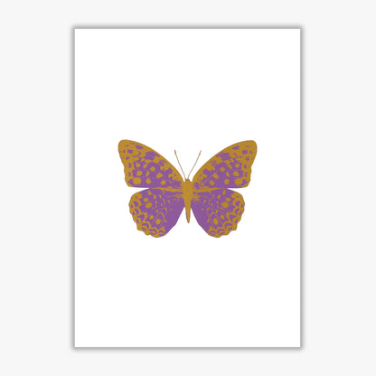 Purple butterfly fine art print by orara studio