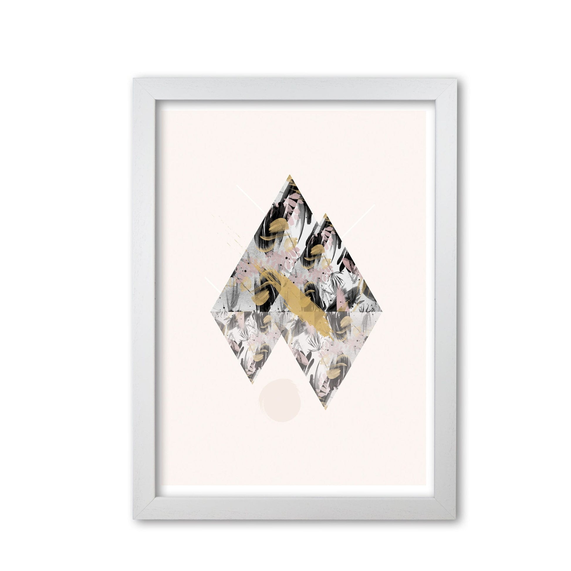 Random geo styles 2 modern fine art print