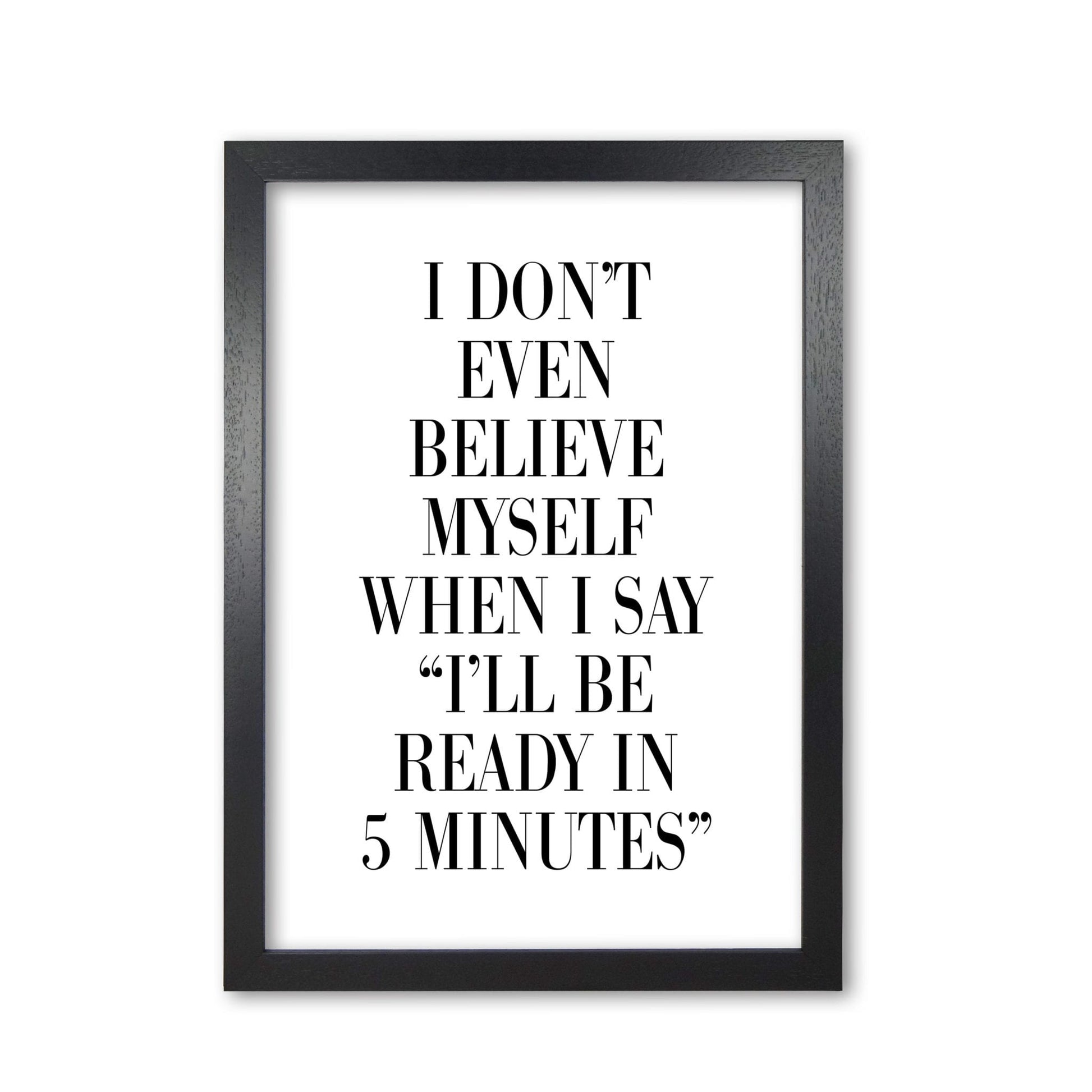 Ready in 5 minutes modern fine art print