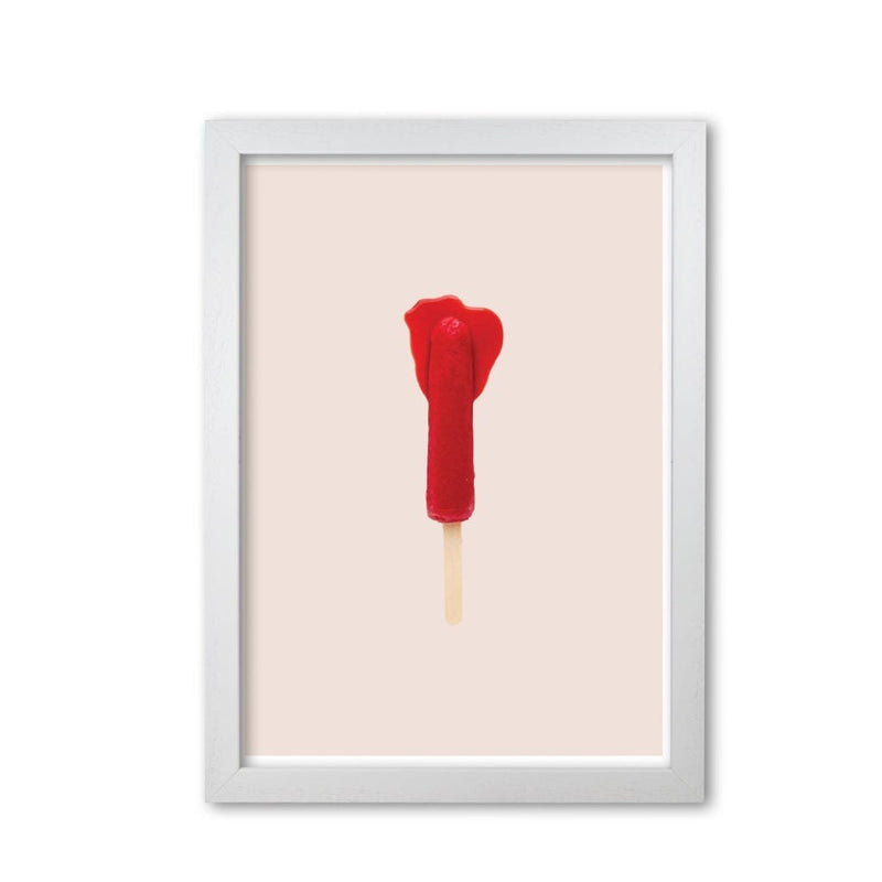 Red icepop modern fine art print