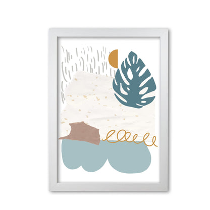 Reef shapes abstract 1 modern fine art print