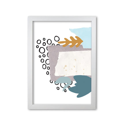Reef shapes abstract 2 modern fine art print