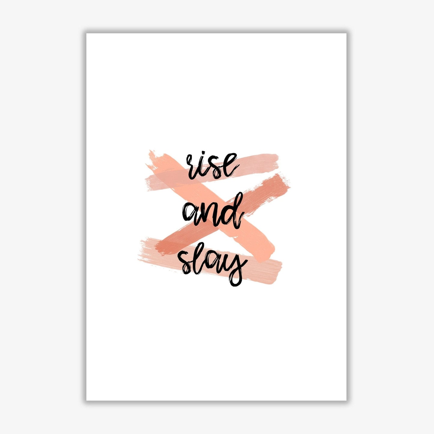 Rise &#038; slay fine art print by orara studio
