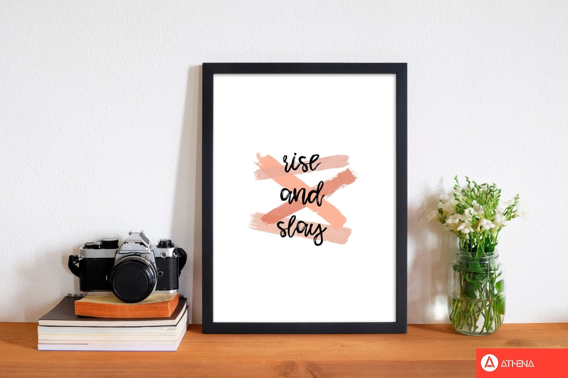 Rise &#038; slay fine art print by orara studio