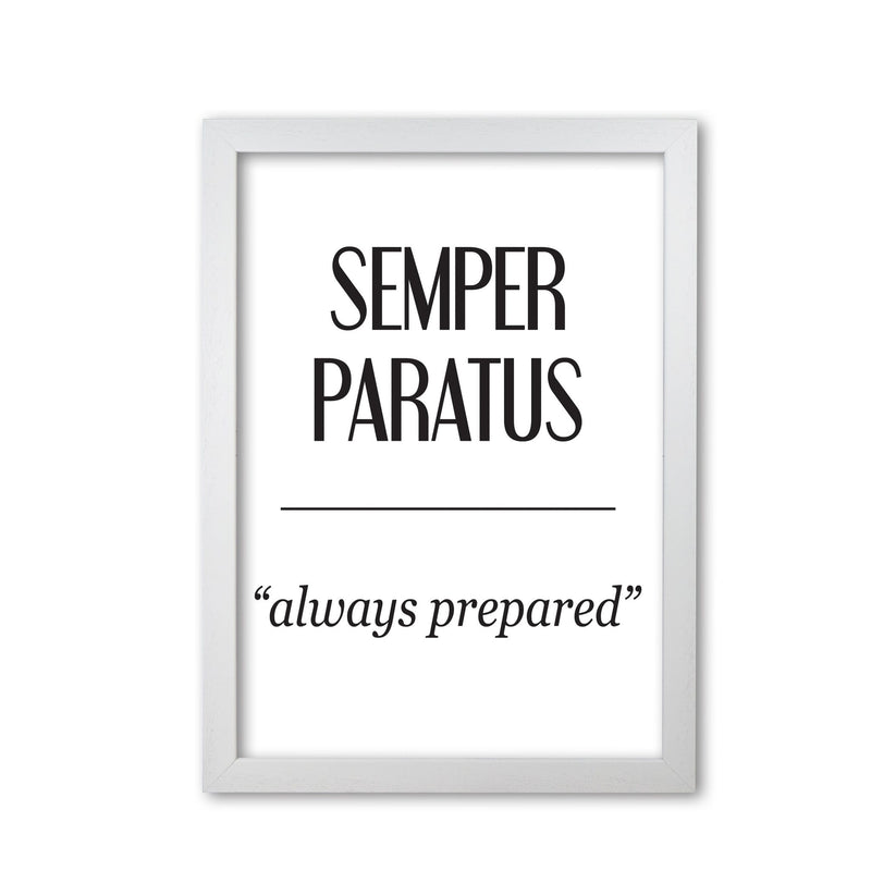Semper paratus modern fine art print