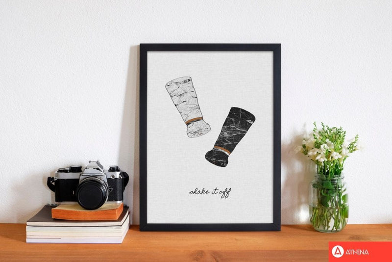 Shake it off fine art print by orara studio, framed kitchen wall art