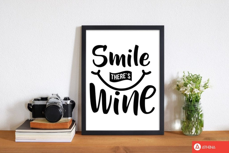 Smile there&