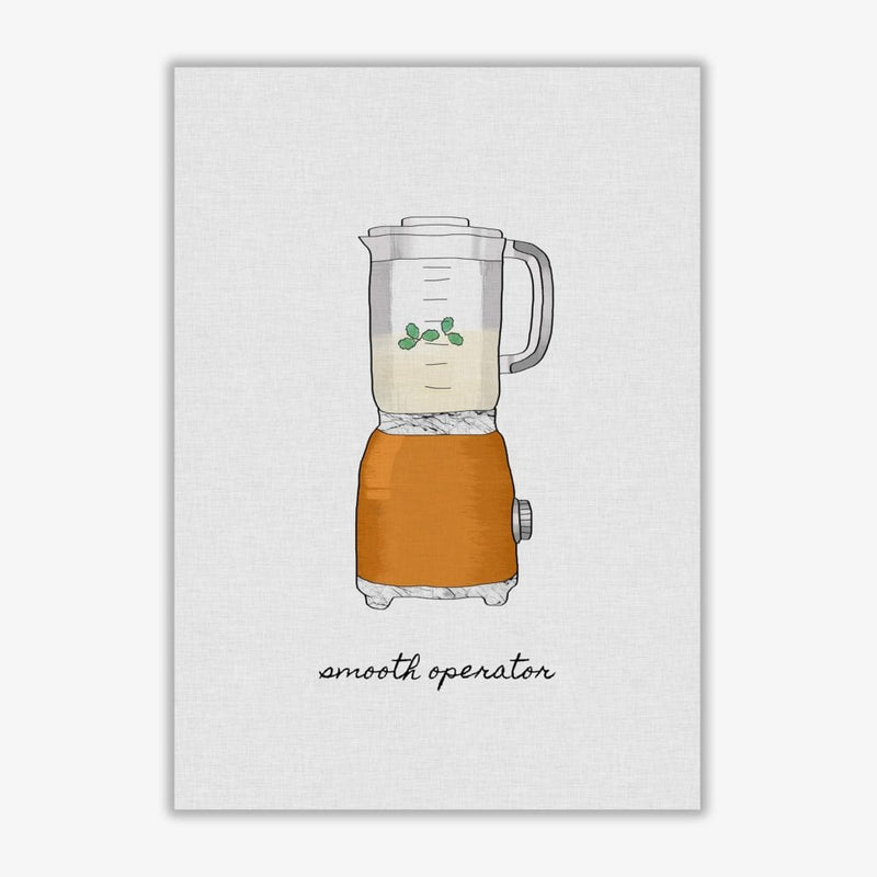 Smooth operator fine art print by orara studio, framed kitchen wall art