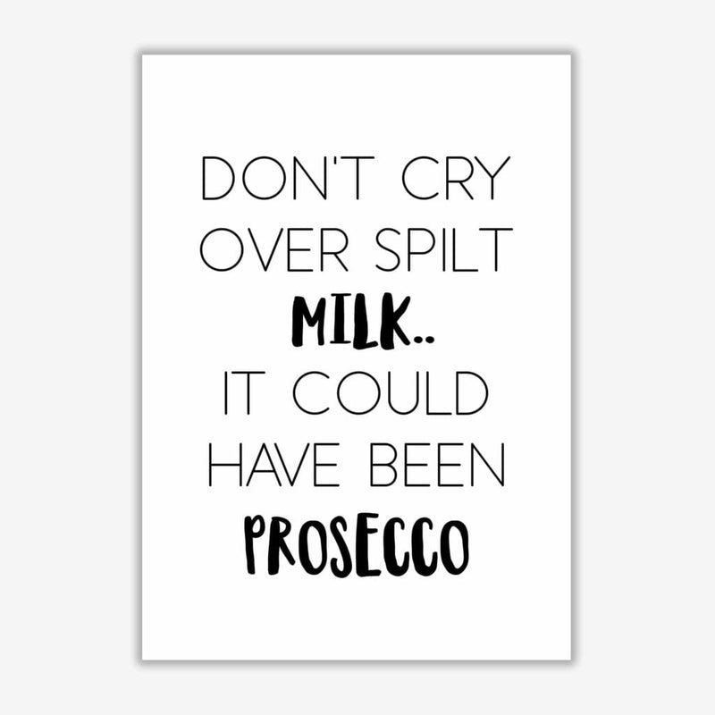 Spilt milk modern fine art print, framed kitchen wall art
