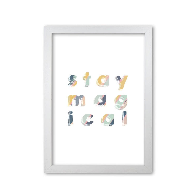 Stay magical fine art print by orara studio, framed childrens nursey wall art poster