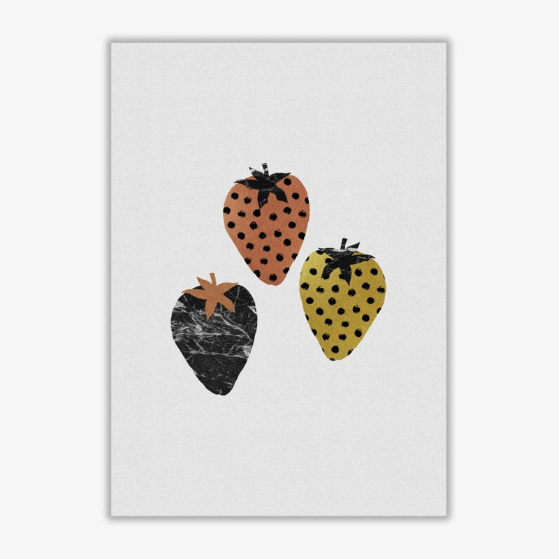 Strawberries fine art print by orara studio, framed kitchen wall art