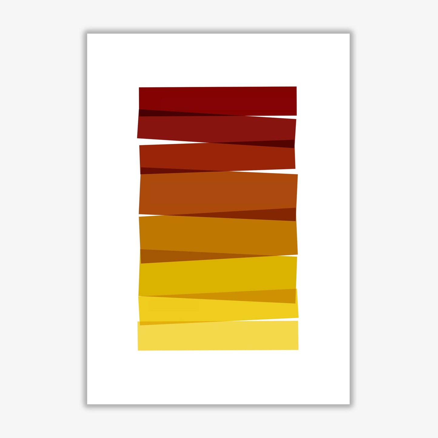 Stripes ii fine art print by orara studio