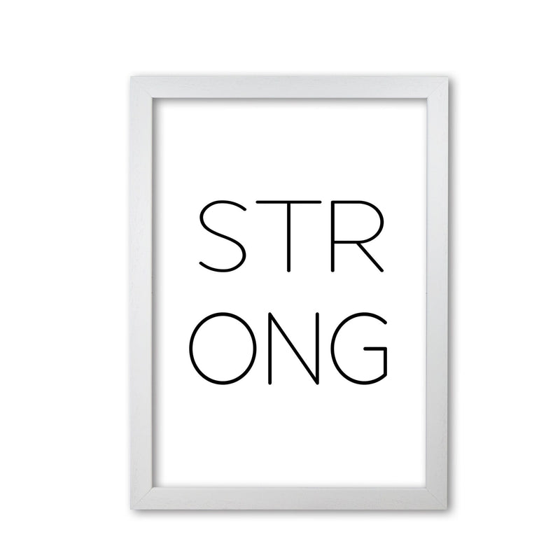 Strong modern fine art print