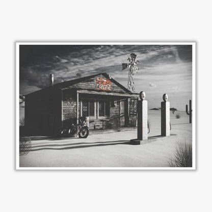 Texas store coca cola modern fine art print
