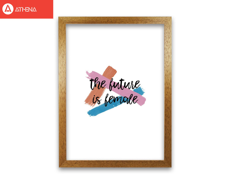 The future is female fine art print by orara studio