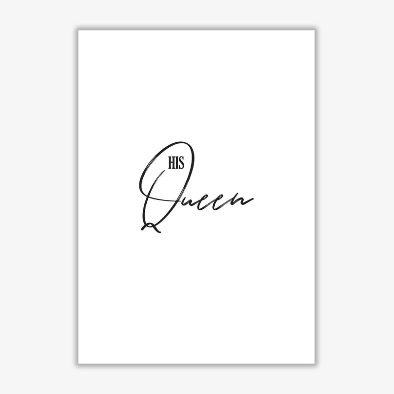 The queen modern fine art print